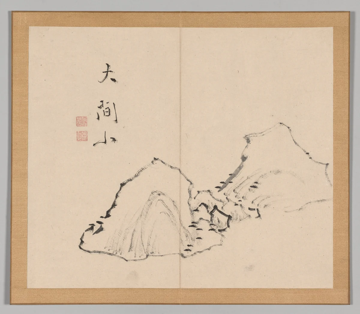 Reverberations of Taiga, Volume 1 (leaf 6) by Aoki Shukuya, other, 1730-1799