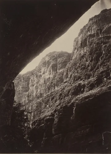 Canyon of Kanab Wash, Colorado River, Looking South by Timothy O'Sullivan, William H. Bell, photograph, 1871