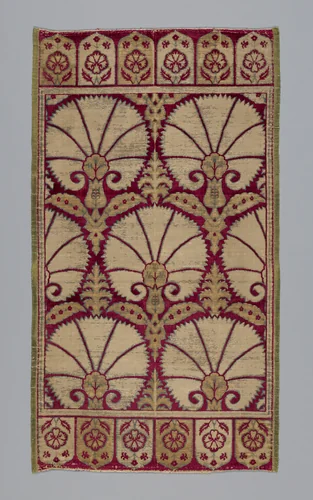 Cushion Cover by Turkey, Bursa, textile, 1601-1625