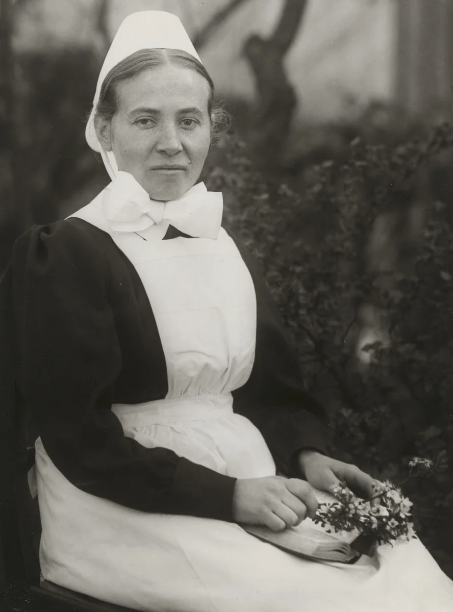 Nurse by August Sander, photograph, 1927