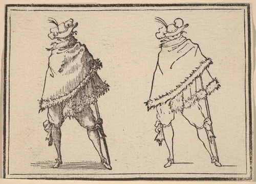 Gentleman Wrapped in his Mantle by Edouard Eckman
Jacques Callot, print, 1621