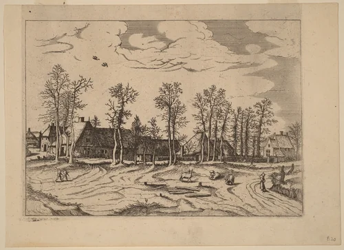 Farms by Lucas van Doetechum
Johannes van Doetechum the Elder
Master of the Small Landscapes, print, 1605