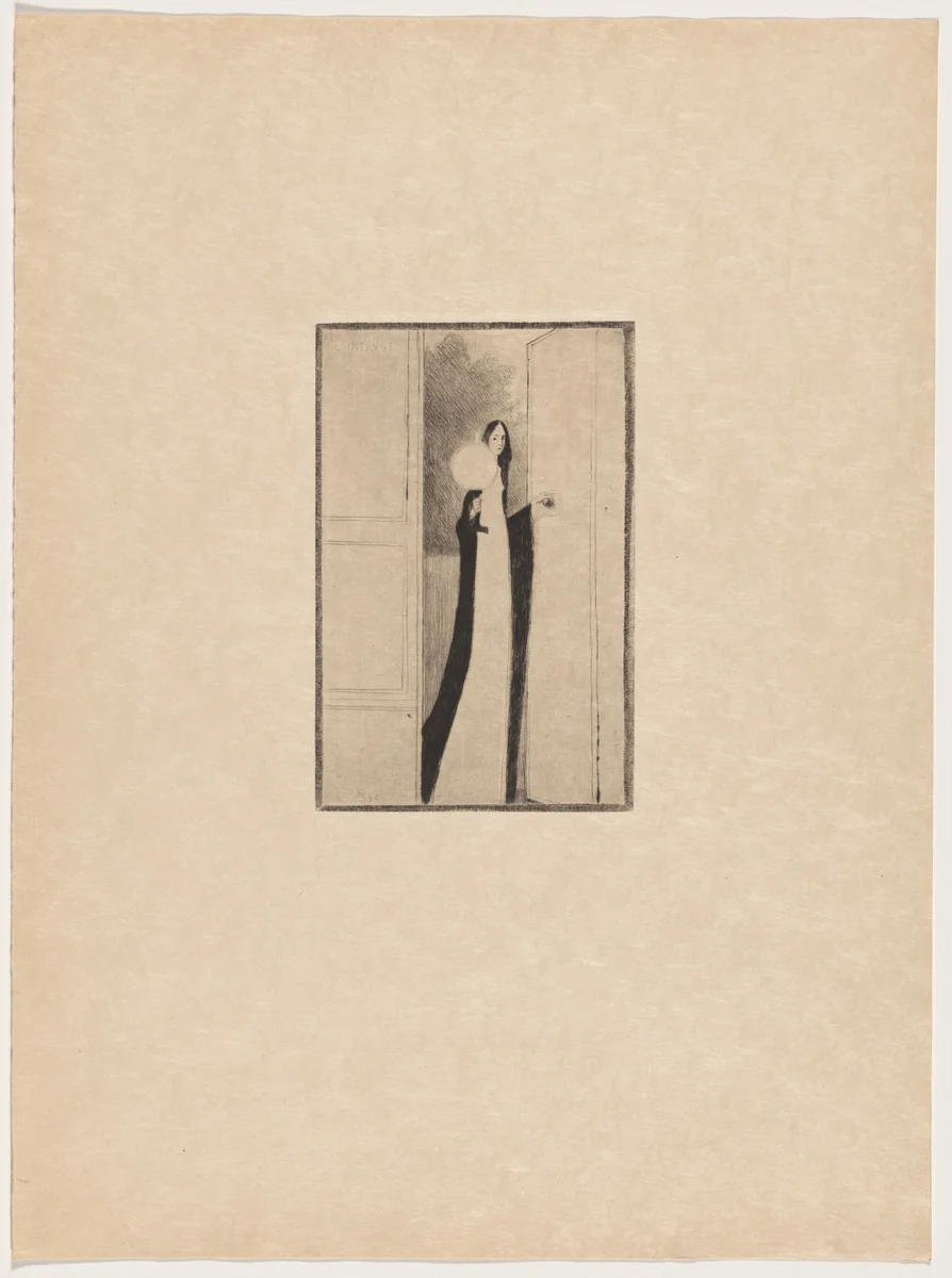 L'intruse by Maurice Dumont, portfolio, 1895