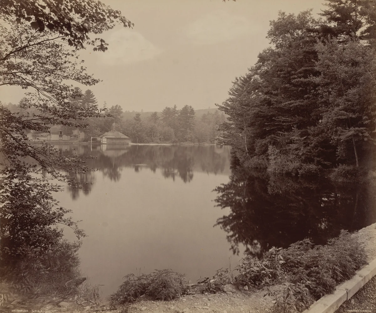 Bear Lake by William H. Rau, photograph, 1890-1900