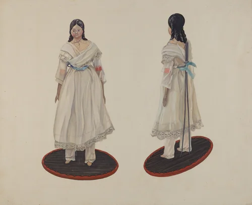 Doll by Florian Rokita, index of american design, 1936