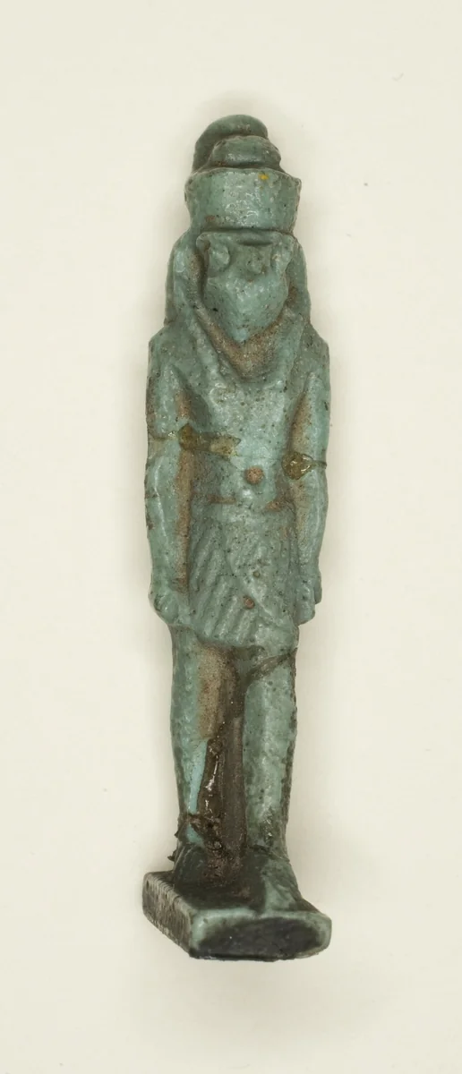 Amulet of the God Horus by Egyptian, metalwork, -1070--656