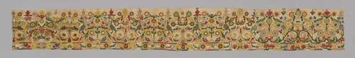 Border (For a Skirt) by Greece Crete, textile, 1701-1800