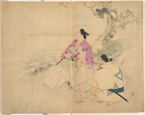 Print by Kajita Hanko, print, 1870-1917