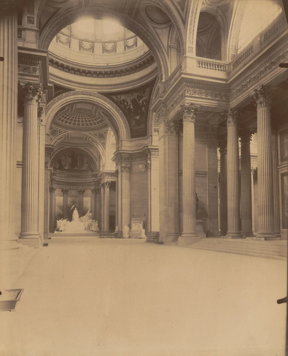 Panthéon by Eugène Atget, photograph, 1912