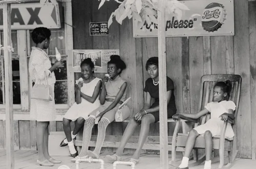 Black-owned Grocery Store, Sunday, Mileston, Mississippi by Doris A. Derby, photograph, 1968