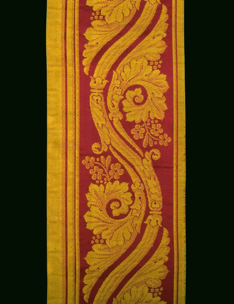 Border by France, textile, 1804-1814