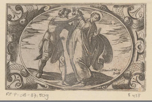 H. Victoria by Antonio Tempesta, print, 1565-1630