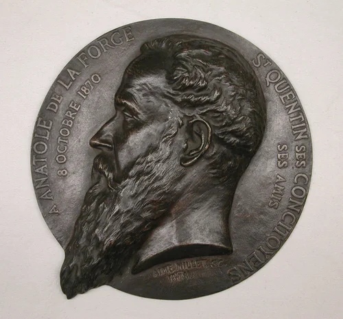 Anatole de la Forge by Aimé Millet, metalwork, 1878