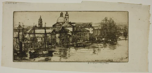 Morning, Venice by Donald Shaw MacLaughlan, print, 1908