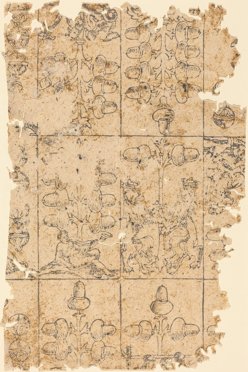 Playing Card by German 16th Century, print, 1500-1599