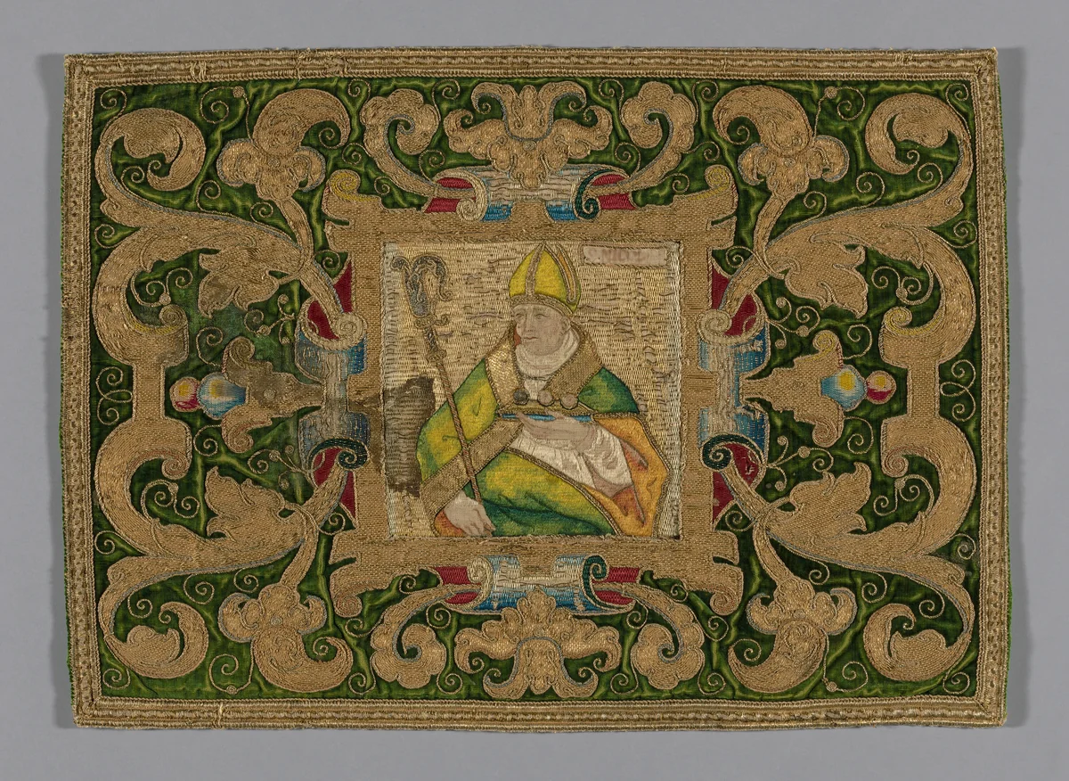 Fragment (From a Chasuble) by Spain, textile, 1601-1700
