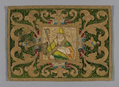 Fragment (From a Chasuble) by Spain, textile, 1601-1700