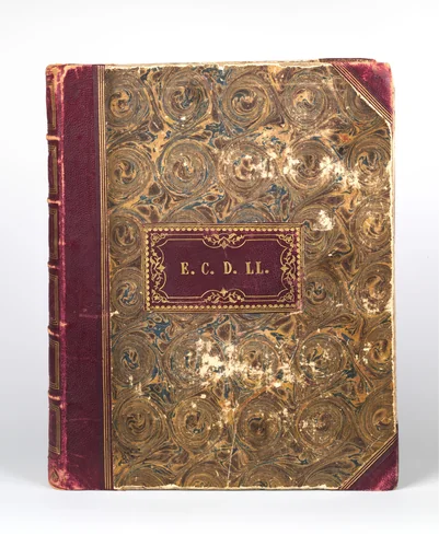 [Emma Charlotte Dillwyn Llewelyn's Album] by John Dillwyn Llewelyn, book, 1853-1856