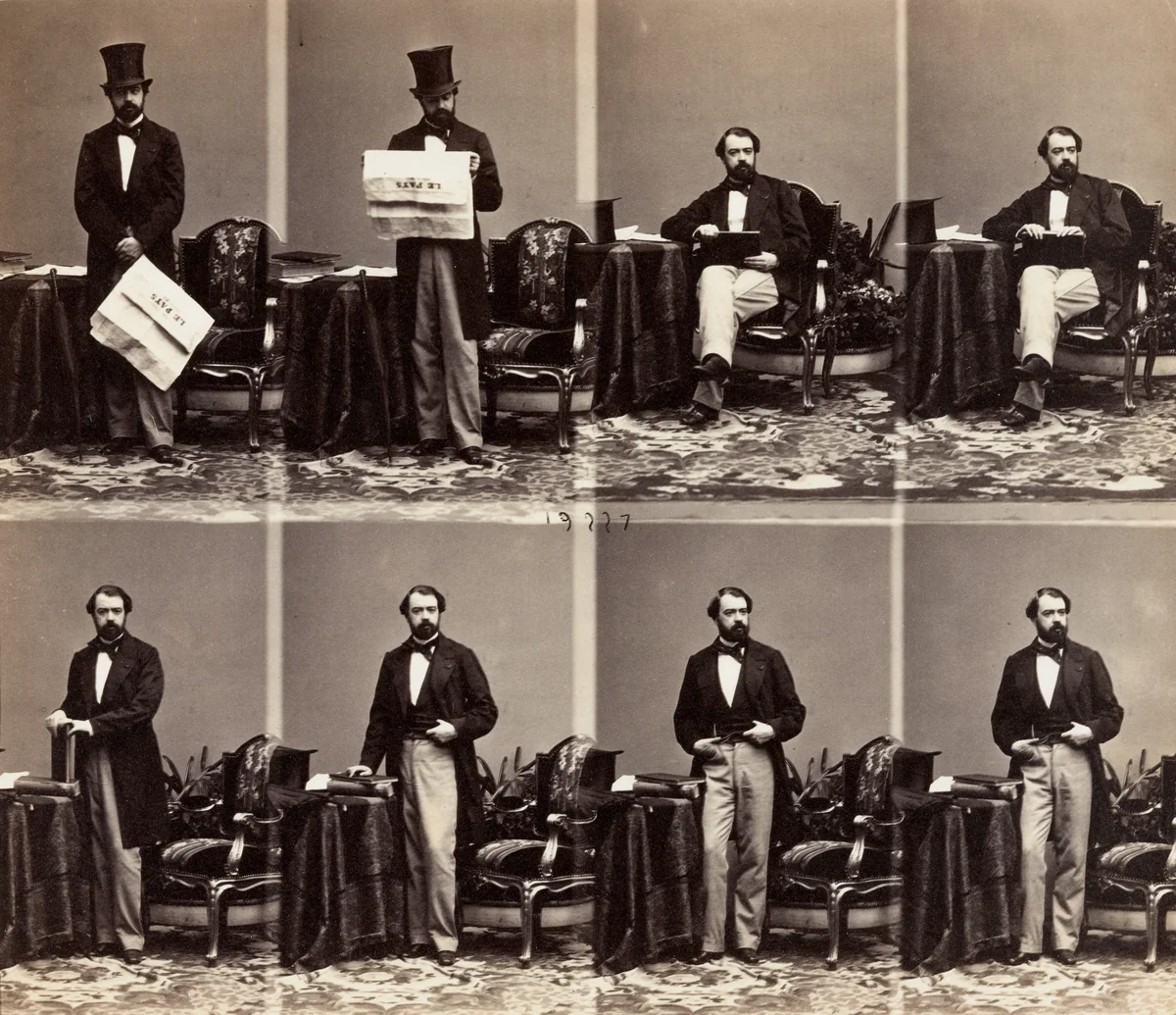 José Manuel Hidalgo by André-Adolphe-Eugène Disdéri, photograph, 1860