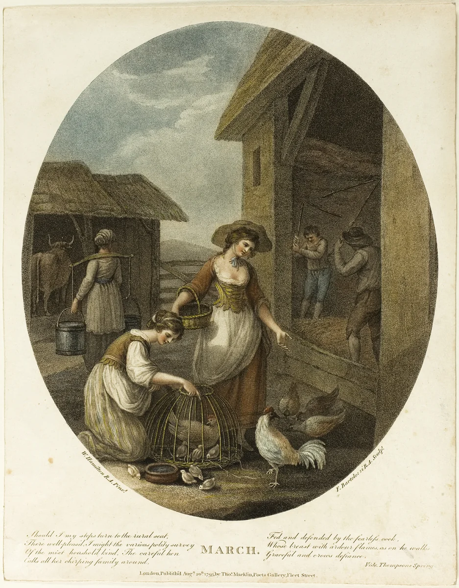 March by Francesco Bartolozzi, print, 1793