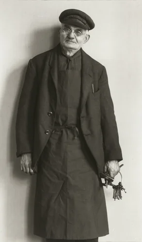 Master Locksmith by August Sander, photograph, 1928