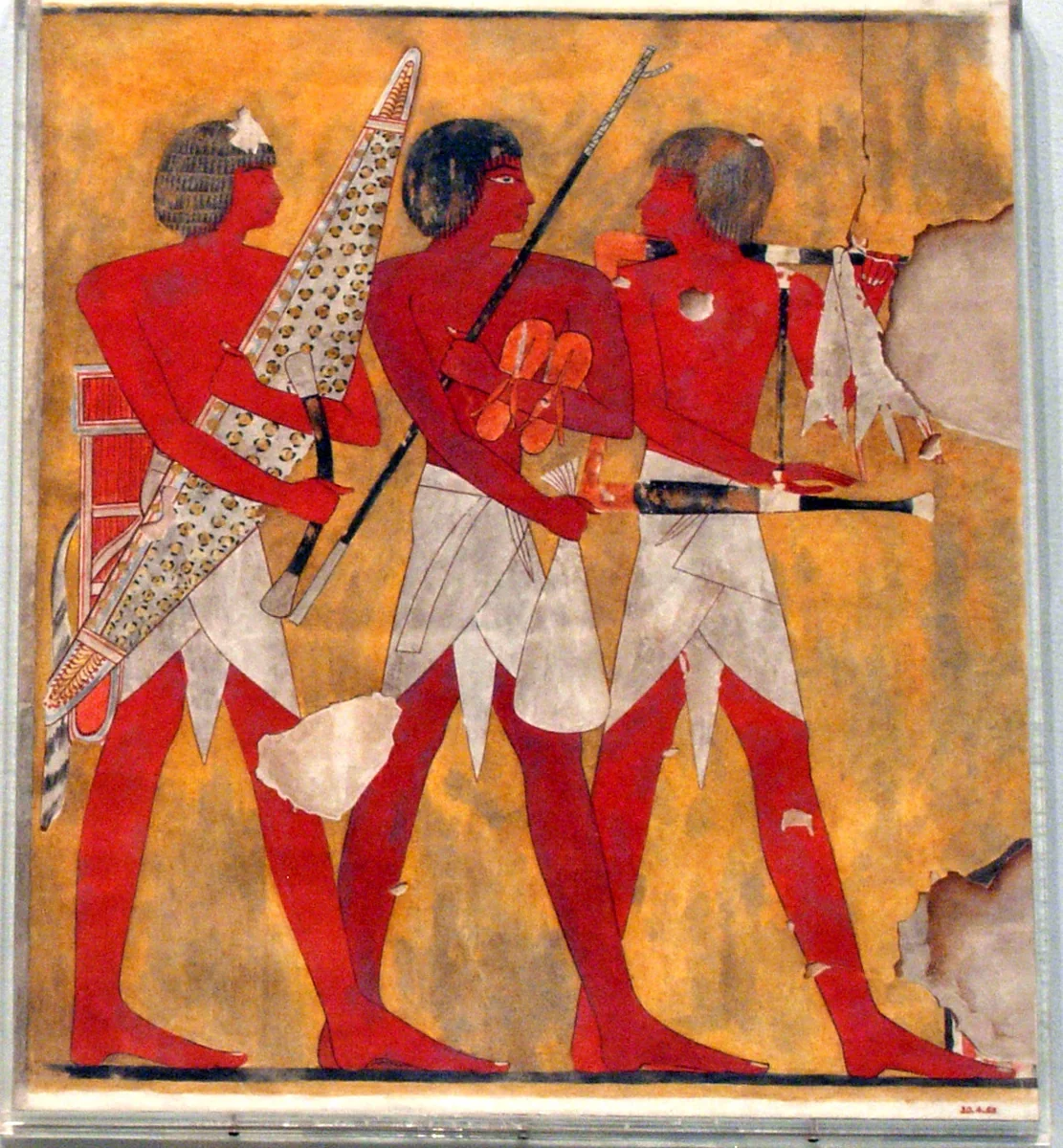 Attendants for a Hunting Expedition by Hugh R. Hopgood, artwork, -1427--1400