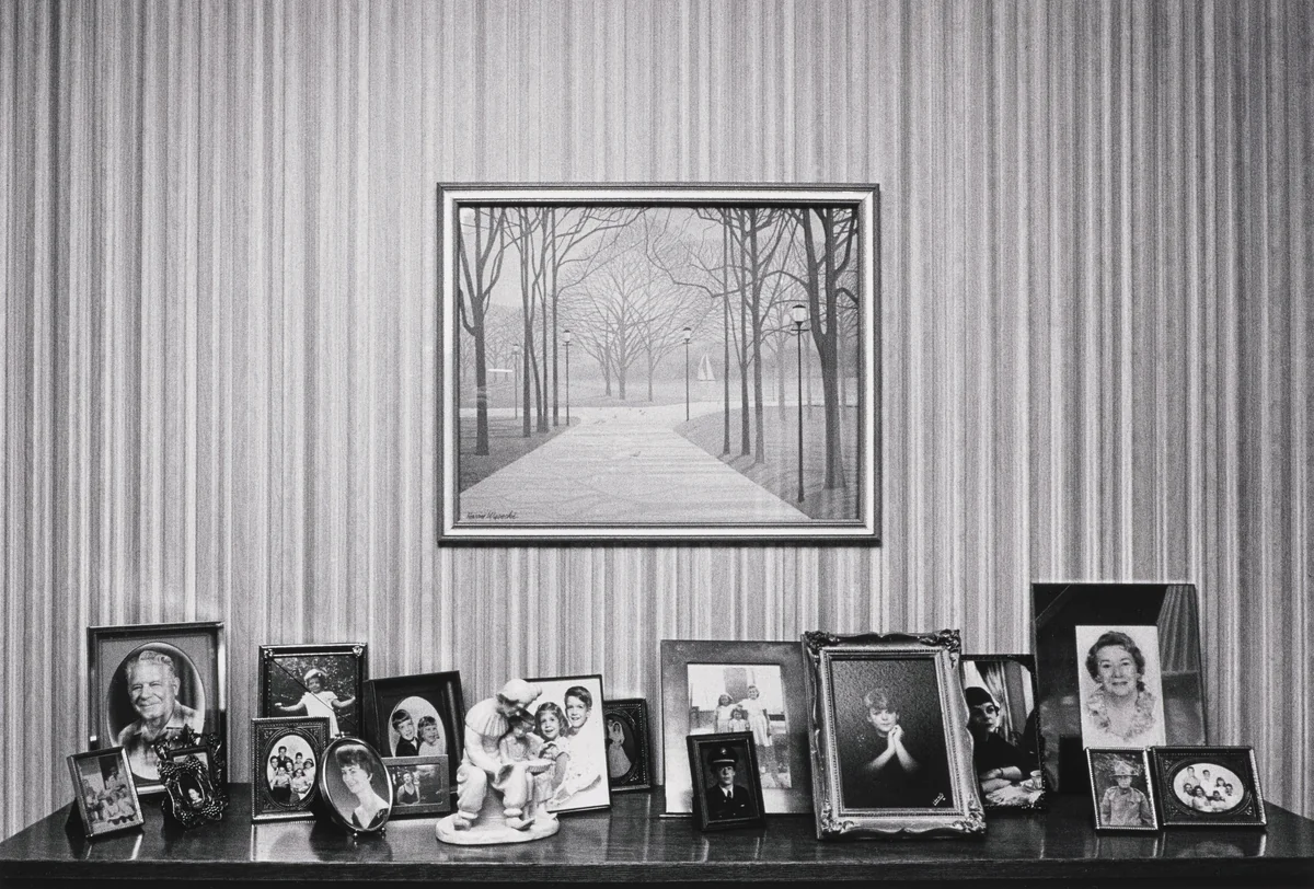 Untitled (Mantle) by Jim Goldberg, photograph, 1993