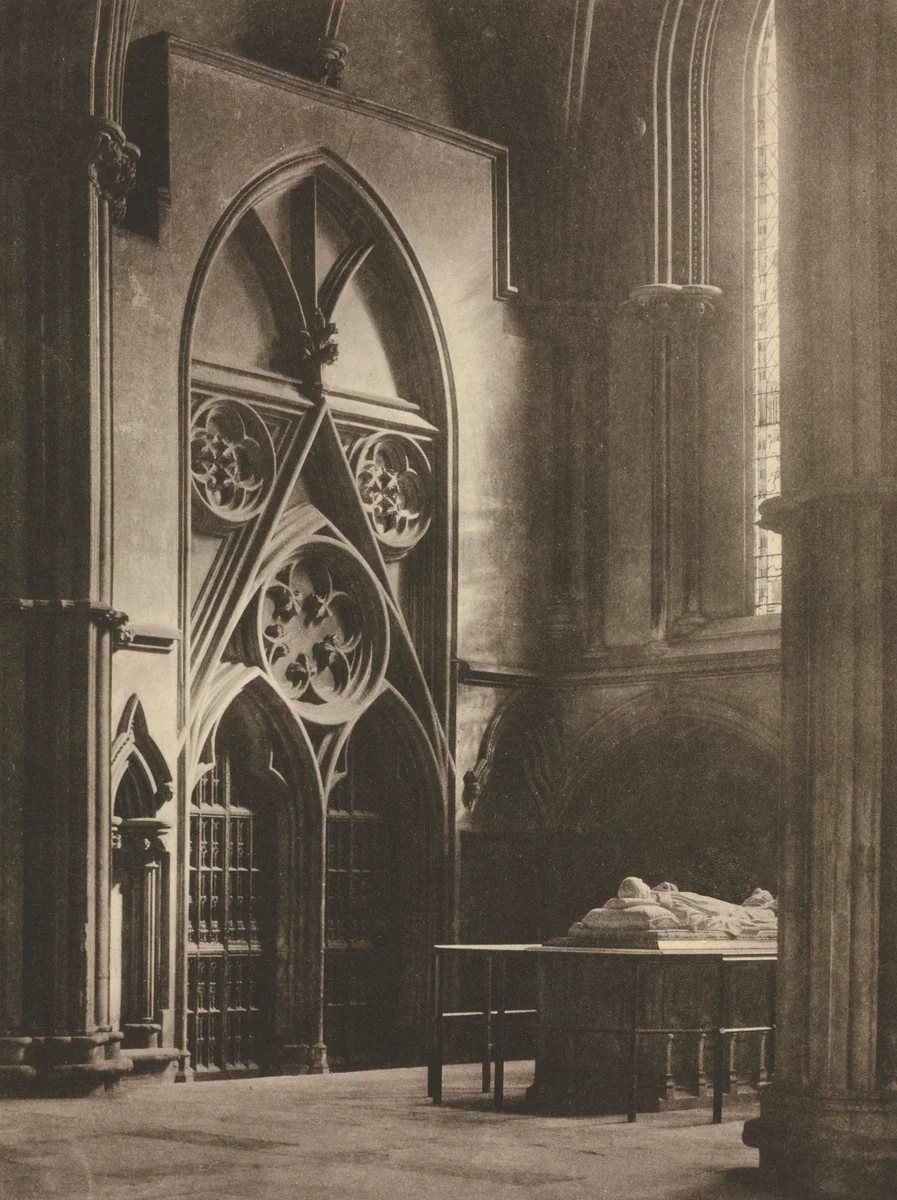 Camera Work: York Minister: "In Sure and Certain Hope" by Frederick H. Evans, book, 1903