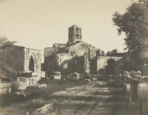 Saint-Honorat, Prés d'Arles by Édouard Baldus, photograph, 1853