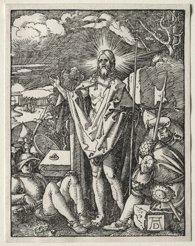 The Small Passion: The Resurrection by Albrecht Dürer, print, 1509-1511