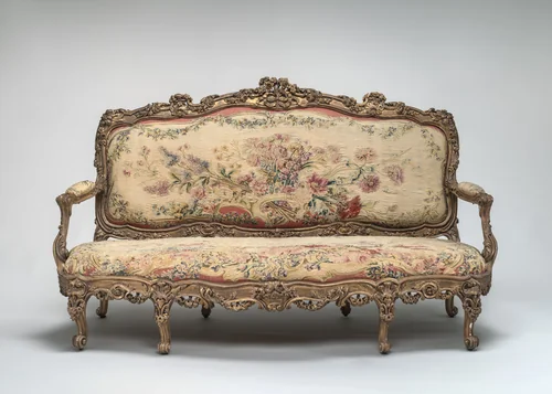 Sofa by Louis Tessier, decorative art, 1830-1850