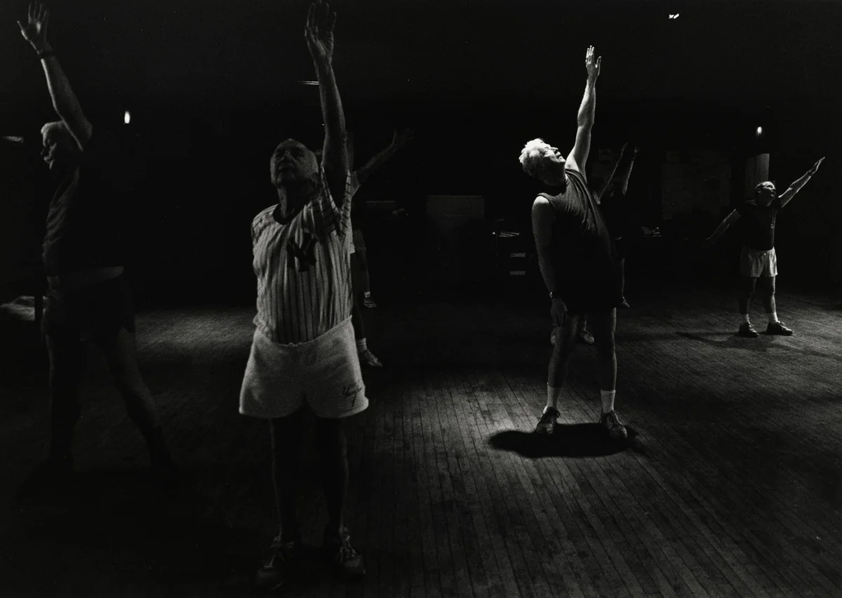 SAGErcize by Nancy Andrews, photograph, 1993