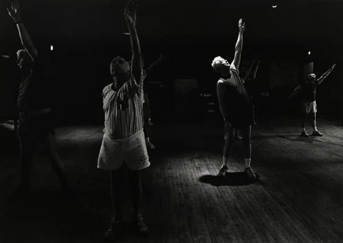SAGErcize by Nancy Andrews, photograph, 1993