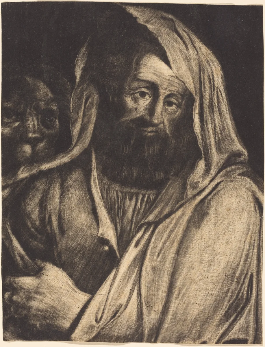 Saint Mark by Jodocus Bickart, print, 1660-1684