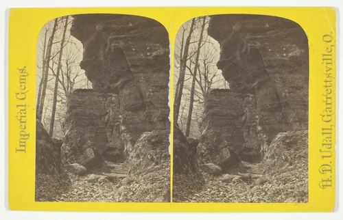 Furnace Rock, No. 3 from the series "Imperial Gems" by H. D. Udall, photograph, 1875-1899