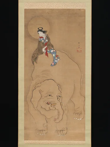 Eguchi no Kimi by Katsukawa Shuntei, painting, 1770-1820