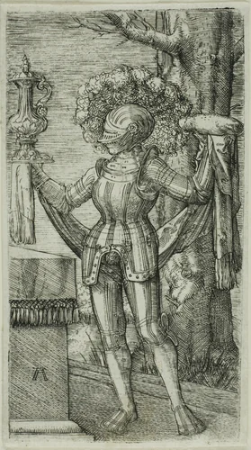 Knight by Albrecht Altdorfer, print, 1510-1520