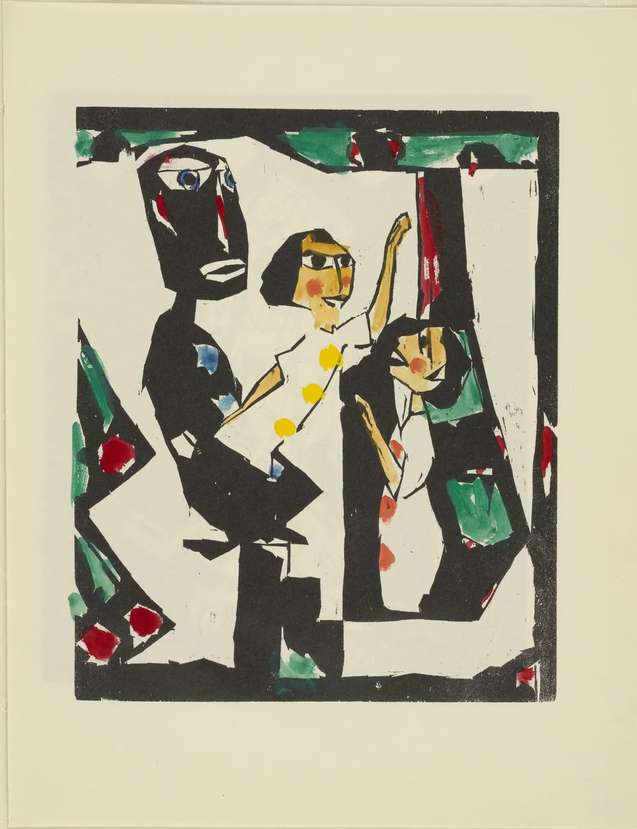 Theater (Theater) from the periodical Kündung, vol. 1, no. 7, 8 (July, August 1921) by Siegfried Schott, periodical, 1921