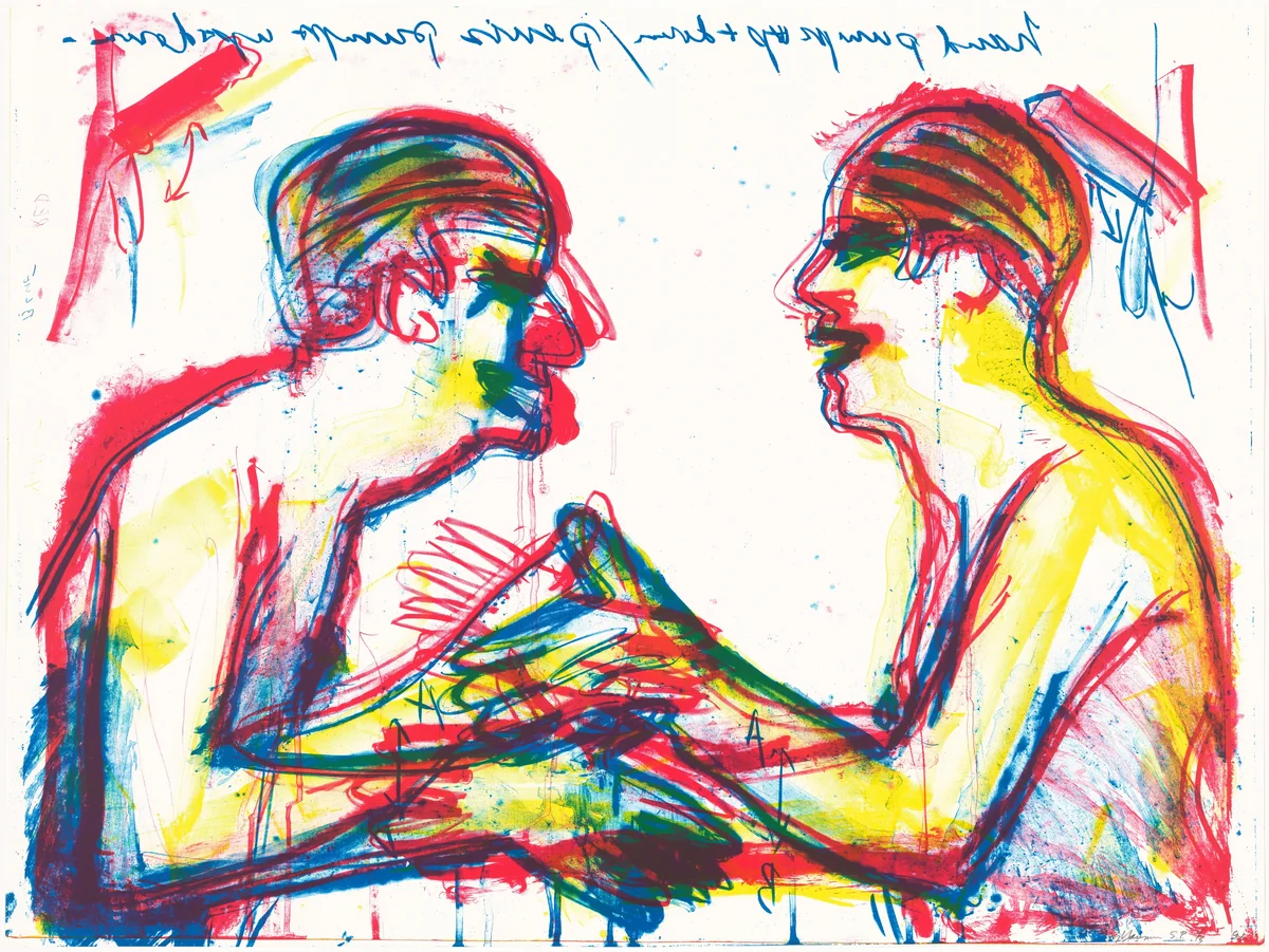 Untitled by Bruce Nauman, print, 1985-1994