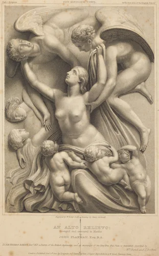 Thy Kingdom Come (Monument to Sir Thomas Barting) by William Bond
John Flaxman
Henry Corbould, print, 1810
