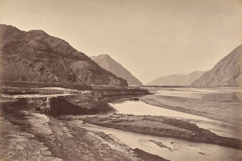 The River Gorge by John Burke, photograph, 1878-1880