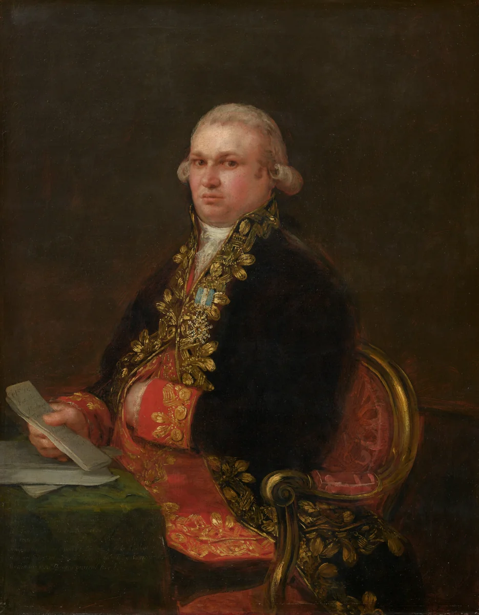 Don Antonio Noriega by Francisco Goya, painting, 1801