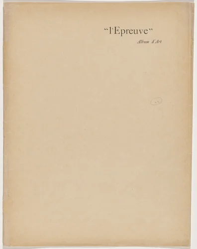 L'Épreuve (album 4, deluxe edition) by Maurice Dumont
Alphonse Osbert
Eugène Martel
Paul Gauguin
Pierre Puvis de Chavannes
Paul Sérusier
Louis Valtat
Jules Emmanuel Valadon
Henri Lerolle
Maximilien Luce
Félicien Rops, portfolio, 1895