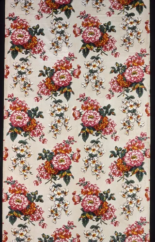 Panel by England, textile, 1840-1850