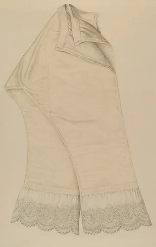 Woman's Drawers by Jean Peszel, index of american design, 1939