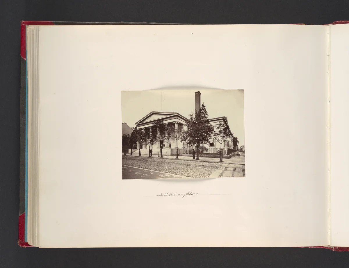 [U.S.Mint, Philadelphia] by John Thomson, photograph, 1865