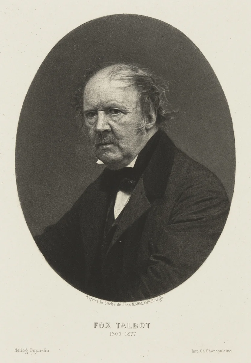 William Henry Fox Talbot by John Moffat, photograph, 1864