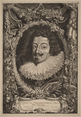 Louis XIII, King of France by Jacob Louis
Sir Peter Paul Rubens
Pieter Claesz Soutman, print, 1595-1635