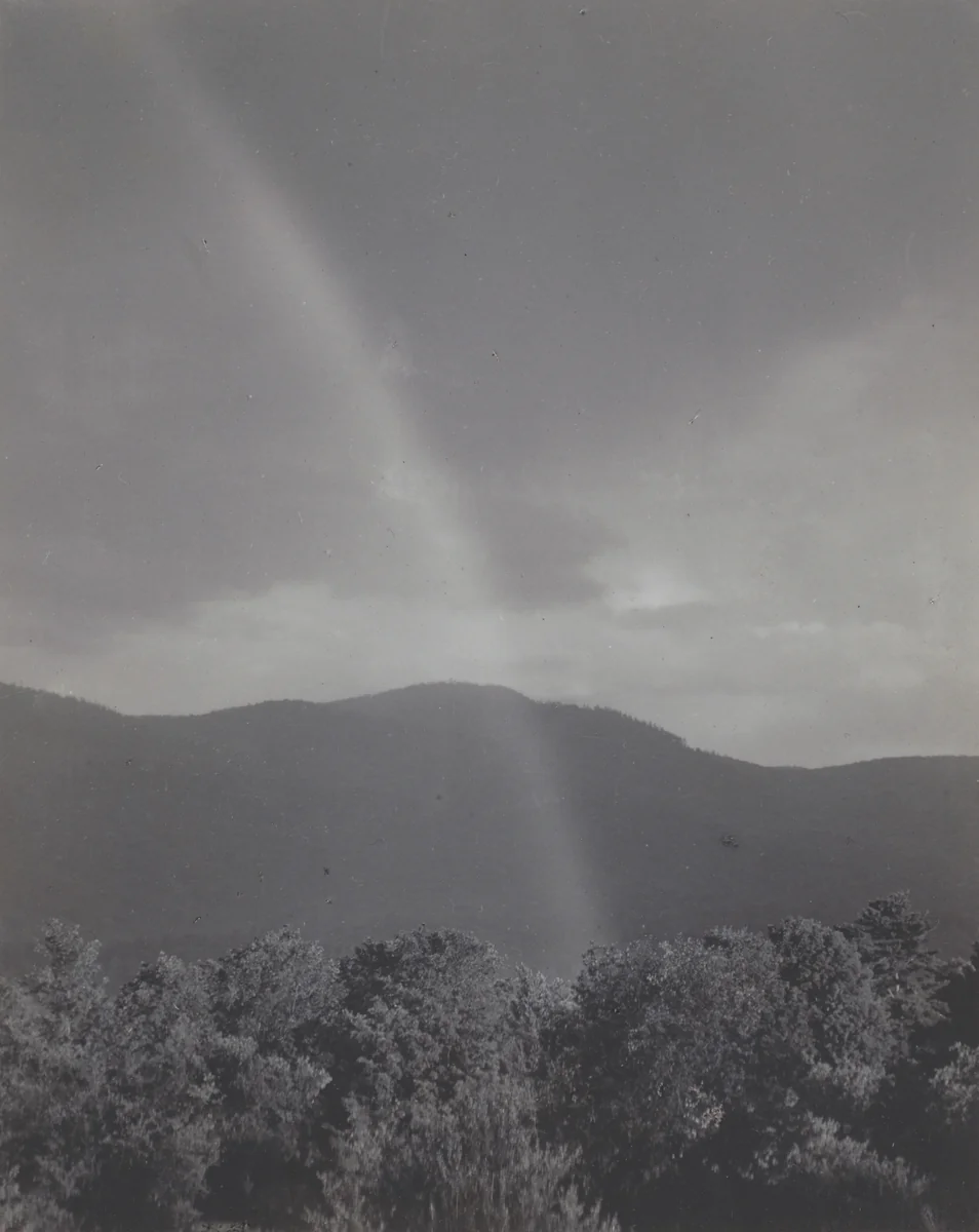 Rainbow by Alfred Stieglitz, photograph, 1920