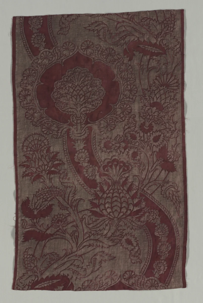 Reproduction of a Florentine Velvet by Mariano Fortuny y Madrazo, textile, 1930-1937